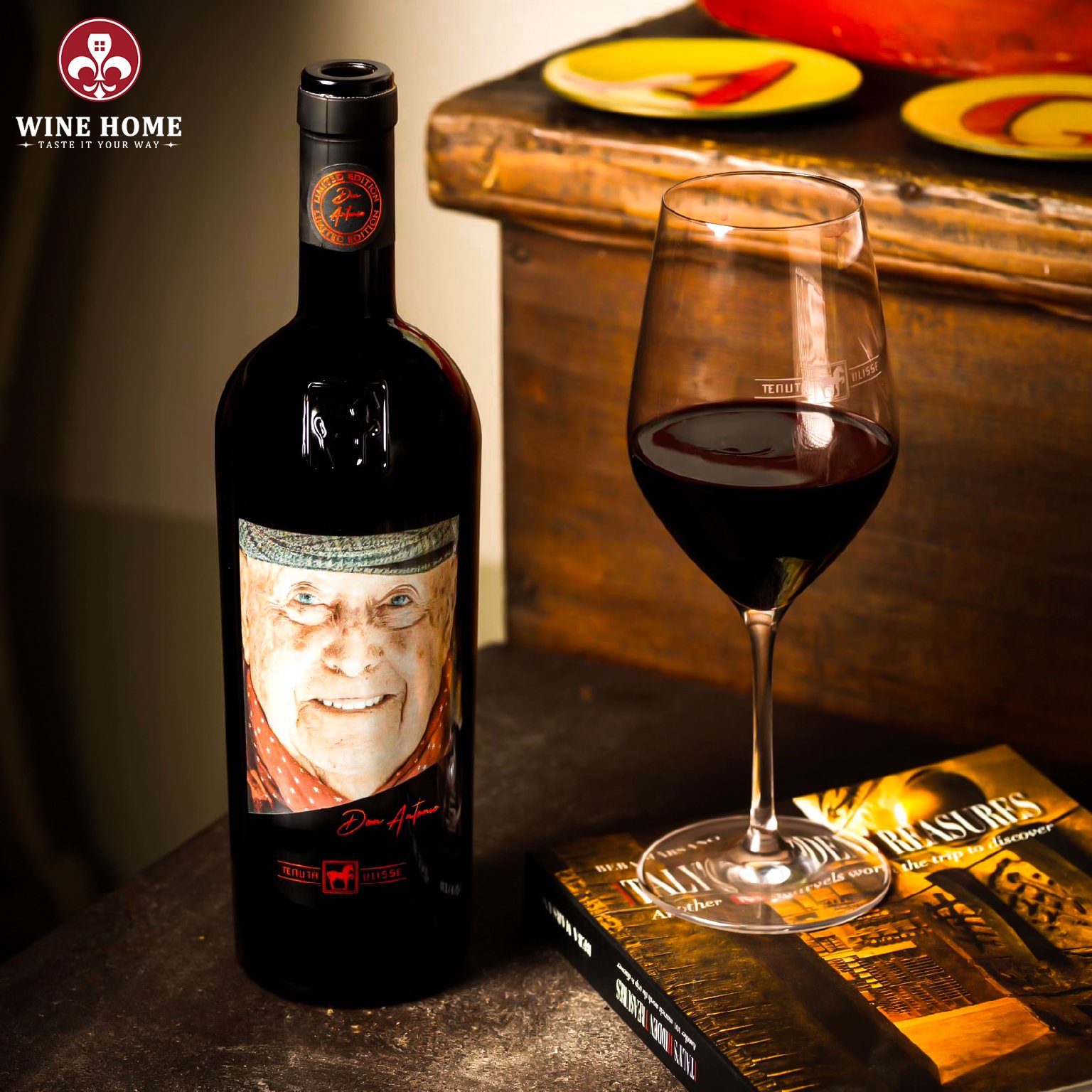 Rượu Vang Ý Don Antonio Tenuta Ulisse 15,5% Rượu Vang Ý Don Antonio Tenuta Ulisse 15,5%