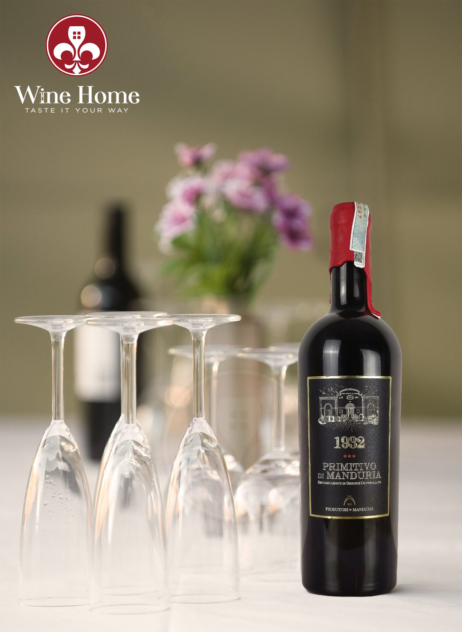 Rượu Vang Ý 1932 Primitivo Di Manduria Rượu Vang Ý 1932 Primitivo Di Manduria