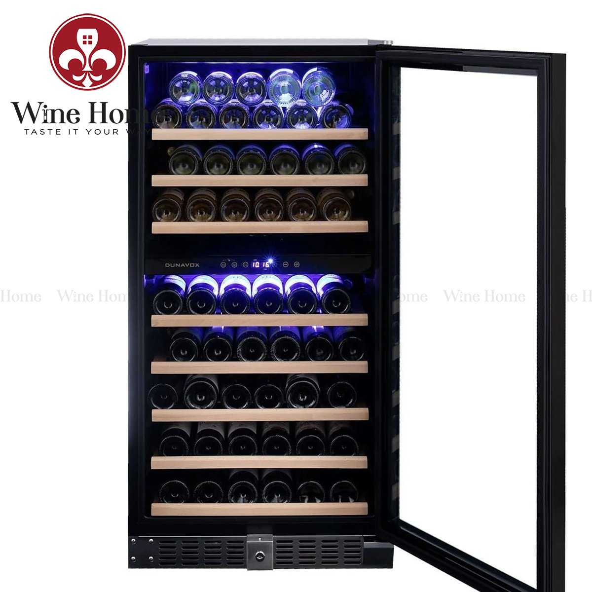 Tủ bảo quản rượu vang Dunavox 94 chai | Wine Home Rượu Vang Nhập Khẩu tủ bảo quản rượu vang dunavox 94 chai