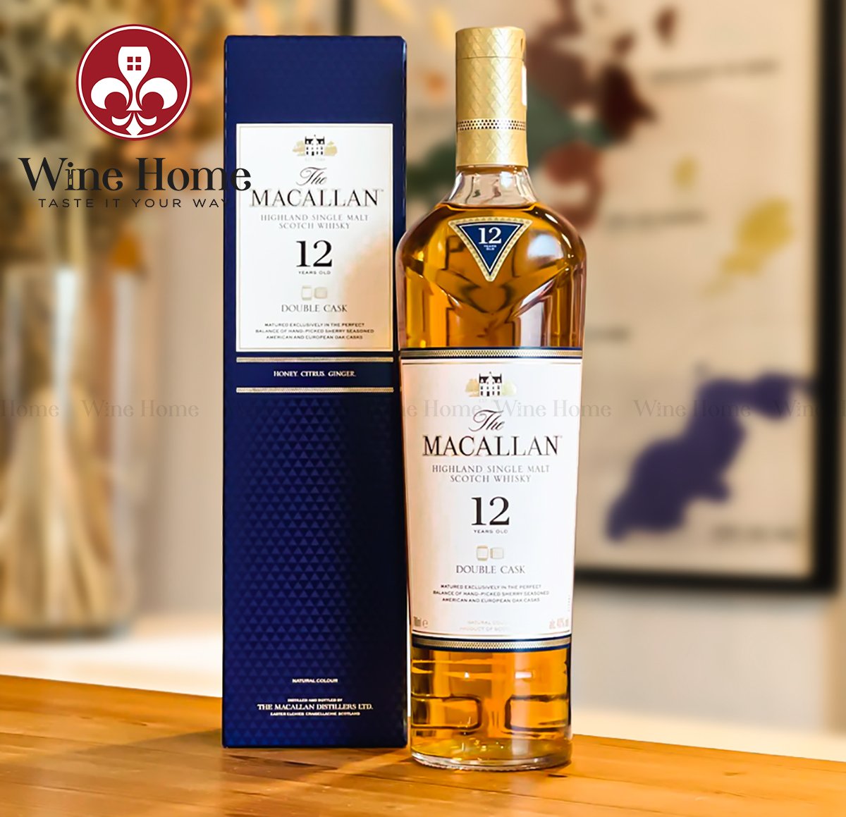 Rượu Macallan 12 Double Cask – Tuyệt Tác Whisky Ngọt Dịu | Wine Home Rượu Vang Nhập Khẩu macallan 12 double cask