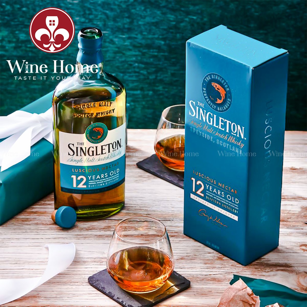 Rượu Whisky Singleton 12 Years Old Dufftown – Single Malt Mượt Mà, Hương Vị Phức Hợp | Wine Home Rượu Vang Nhập Khẩu Rượu Whisky Singleton 12 Years Old Dufftown