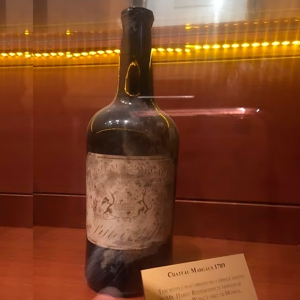 Château Margaux 1787 – 225.000 USD Château Margaux 1787 – 225.000 USD