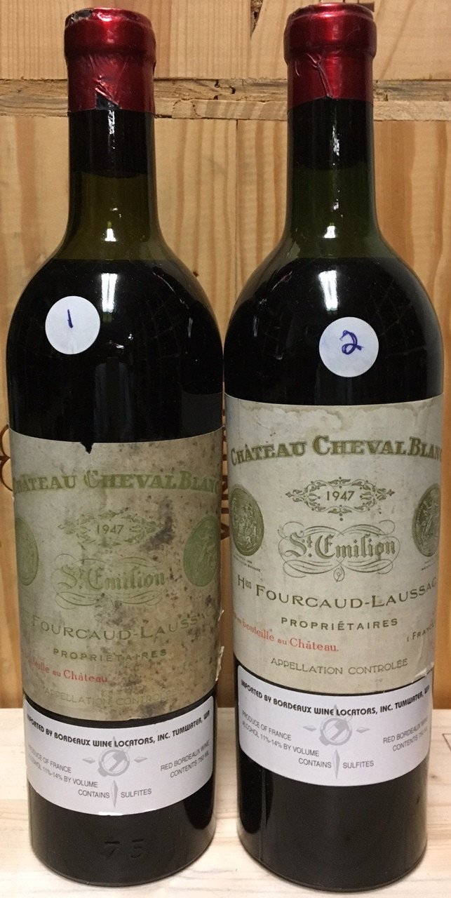 Château Cheval Blanc 1947 – 305.000 USD Château Cheval Blanc 1947 – 305.000 USD