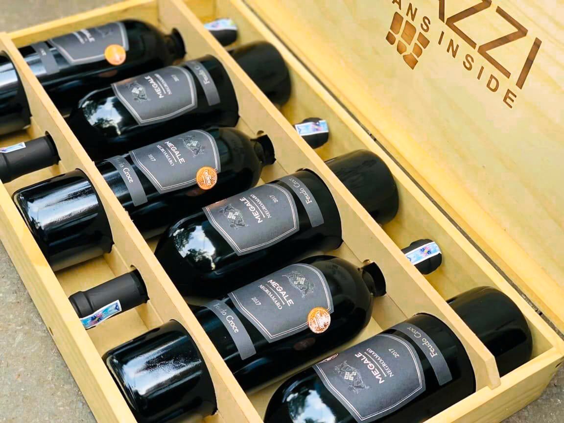Rượu vang Ý Megale Negroamaro Black – Vang đỏ đậm đà từ Salento | Rượu Vang Wine Home Rượu vang Ý Megale Negroamaro Black