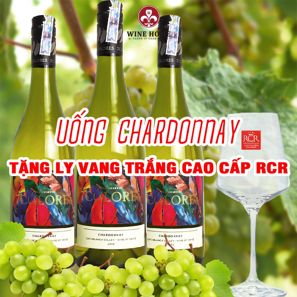 Uống Chardonnay – Tặng Ngay Ly Vang Trắng RCR Cao Cấp Từ WineHome | Wine Home Rượu Vang Nhập Khẩu Uống Chardonnay – Tặng Ngay Ly Vang Trắng Cao Cấp RCR Từ WineHome