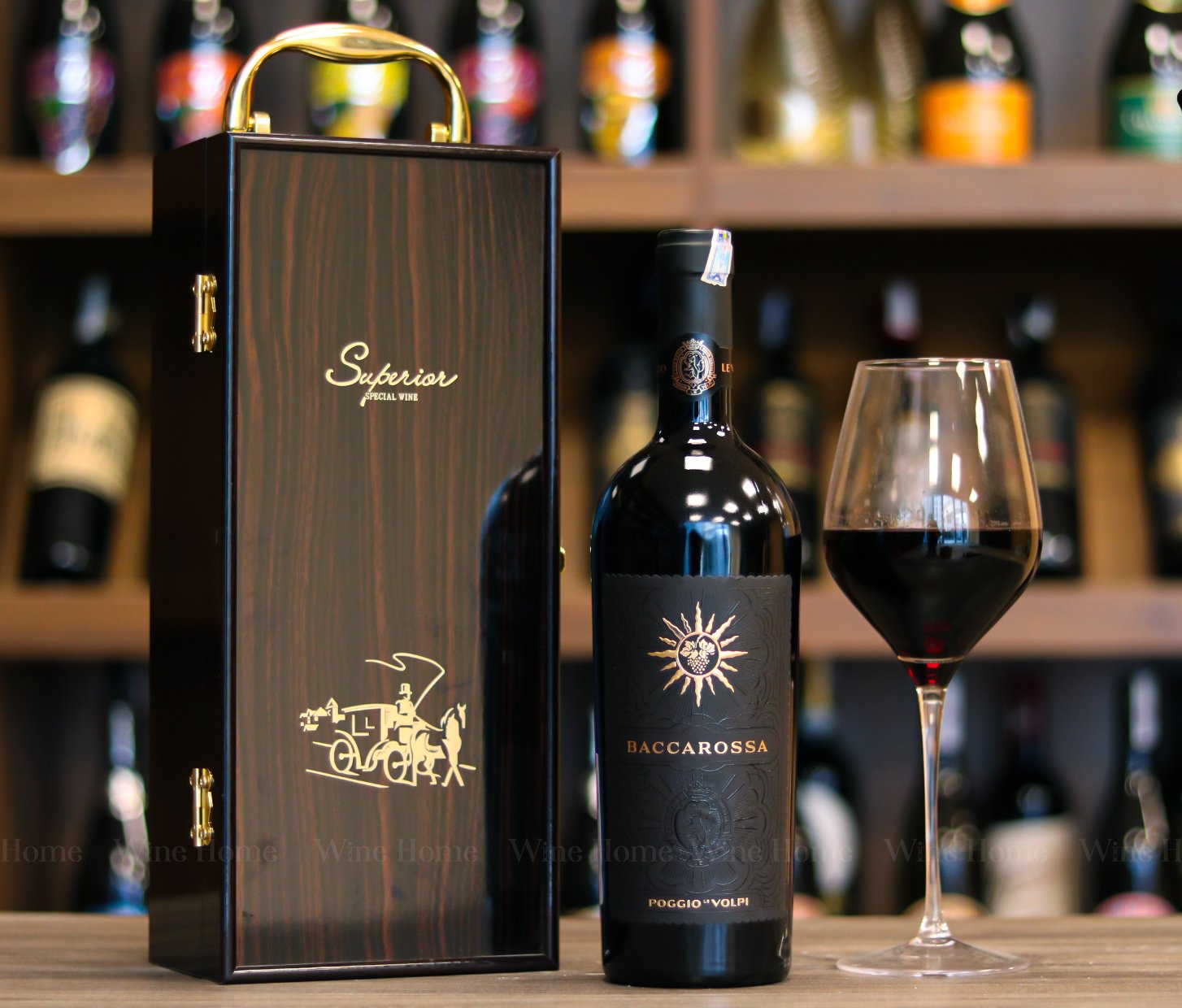 Rượu Vang Ý Baccarossa Lazio – Cá Tính Đậm Nét Từ Poggio Le Volpi | Rượu Vang Wine Home Rượu Vang Ý Baccarossa Lazio