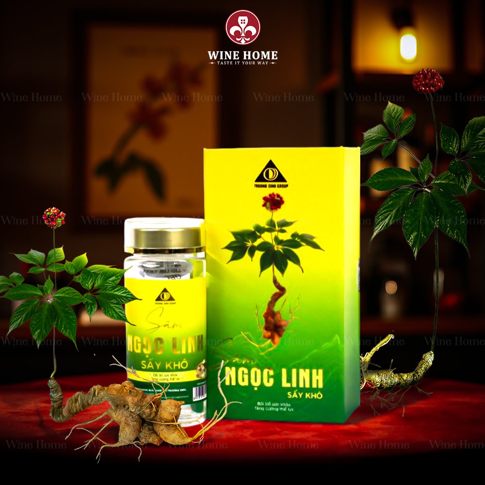 Sâm Ngọc Linh Sấy Khô Trường Sinh – Quốc Bảo Tăng Cường Sức Khỏe Toàn Diện | Rượu Vang Wine Home Sâm Ngọc Linh Sấy Khô Trường Sinh