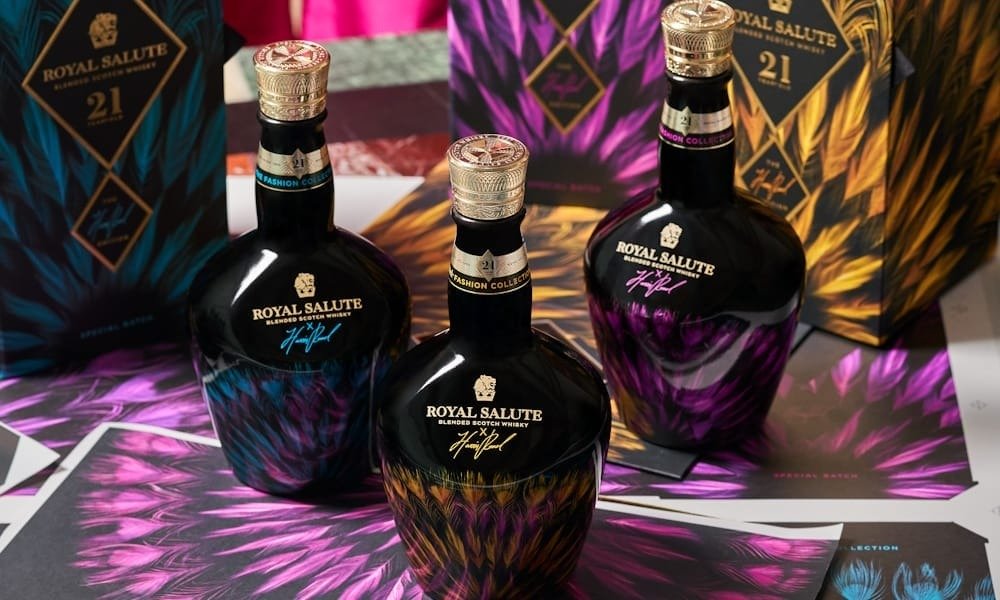 Royal Salute 21 Harris Reed Purple – Phiên bản Chivas 21 màu tím quyến rũ dành cho người sành whisky | Rượu Vang Wine Home Royal Salute 21 Harris Reed Edition
