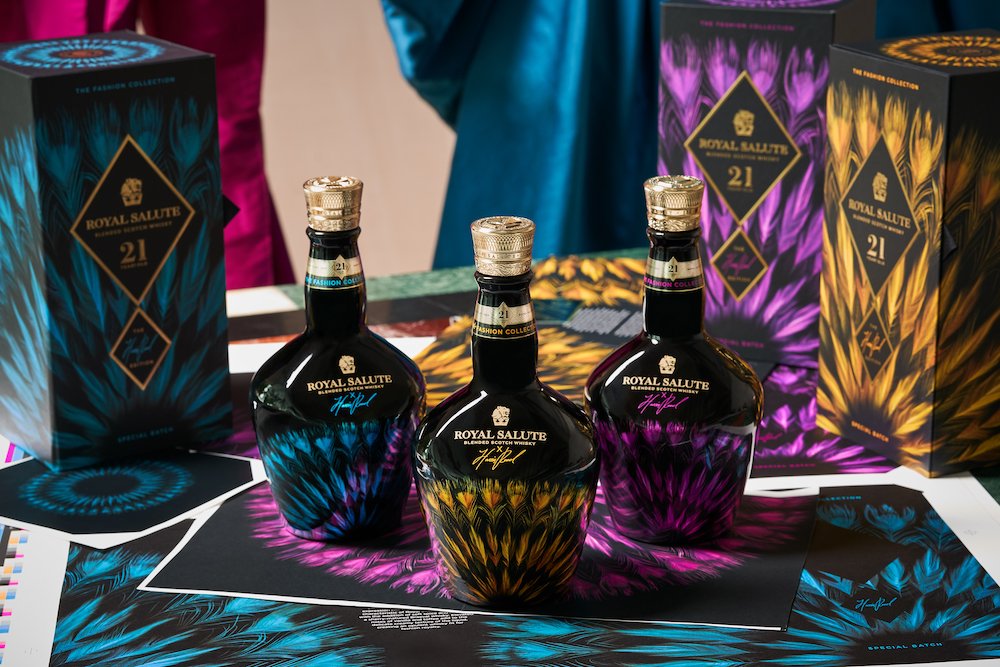 Royal Salute 21 Harris Reed Purple – Phiên bản Chivas 21 màu tím quyến rũ dành cho người sành whisky | Rượu Vang Wine Home Royal Salute 21 Harris Reed Edition