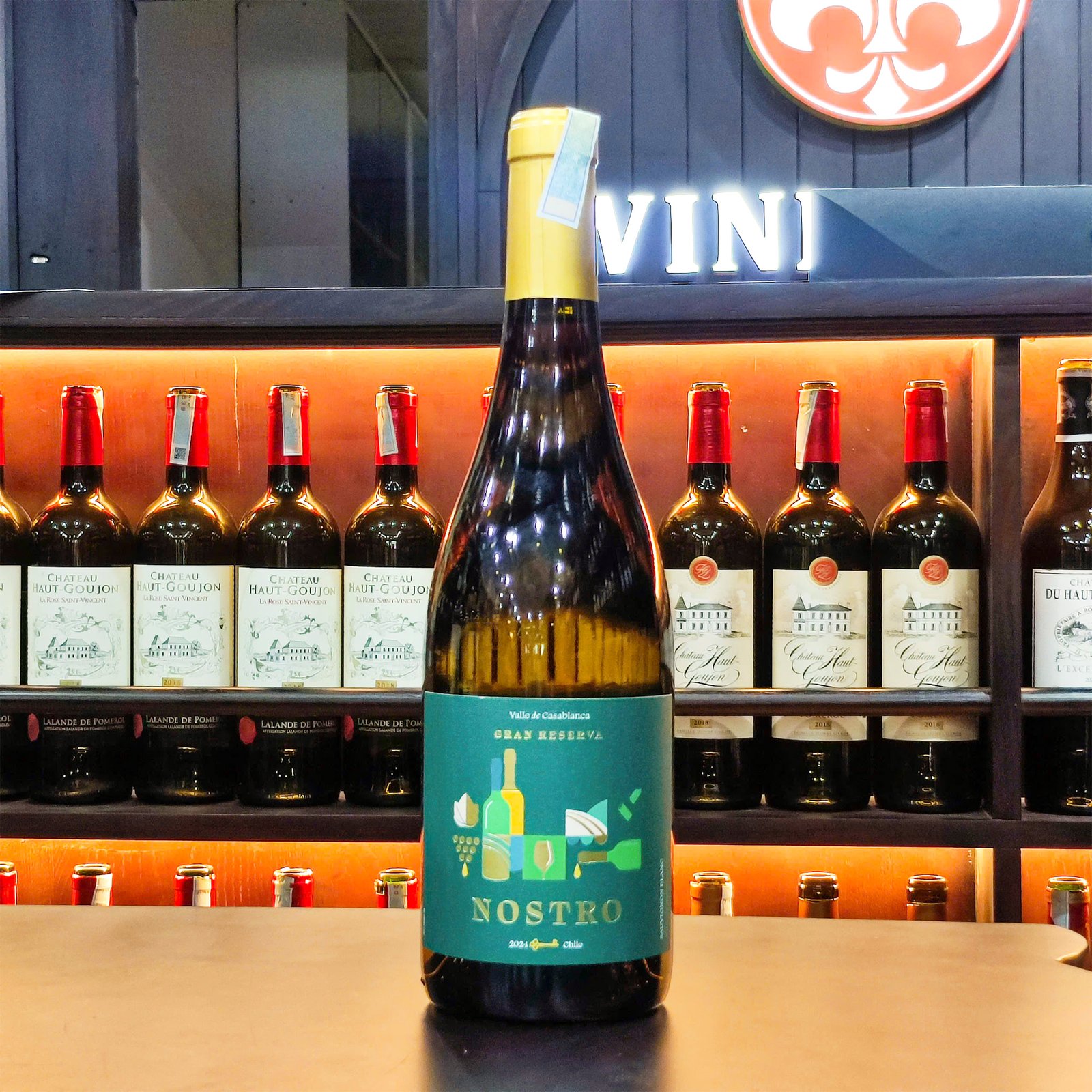 Rượu vang trắng Nostro Gran Reserva Chardonnay – Hương vị tinh tế từ vùng Casablanca Valley | Rượu Vang Wine Home Rượu vang trắng Nostro Gran Reserva Chardonnay