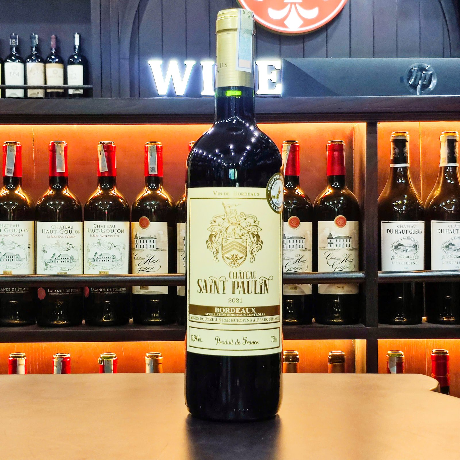 Rượu vang Pháp Chateau Saint Paulin 2021 – Rượu vang Bordeaux tinh tế | Rượu Vang Wine Home Rượu vang Pháp Chateau Saint Paulin 2021