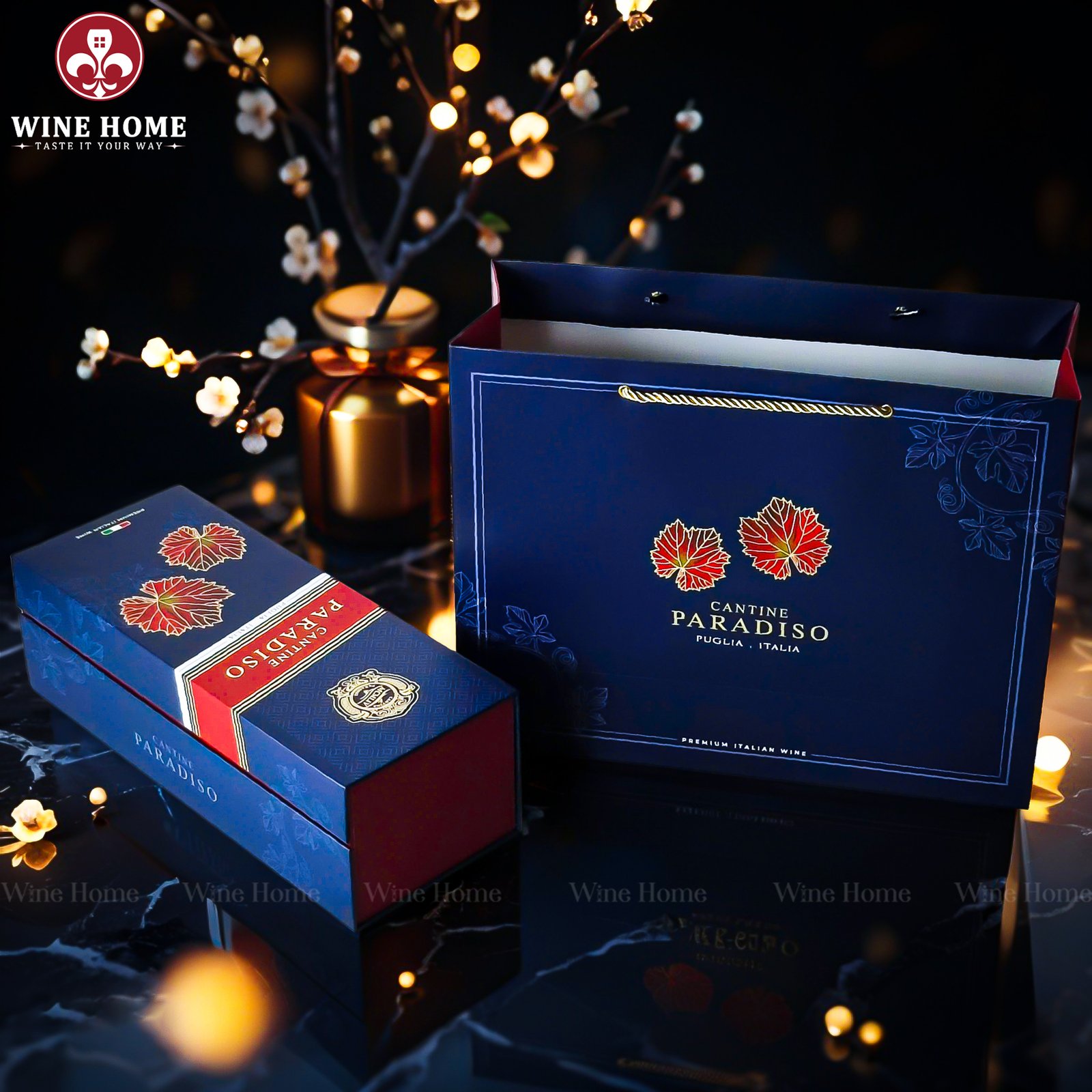 Hộp Quà Rượu Vang 1 Chai Cantine Paradiso 03 – Quà Tặng Đẳng Cấp Từ WineHome | Rượu Vang Wine Home Hộp Quà Rượu Vang 1 Chai Cantine Paradiso