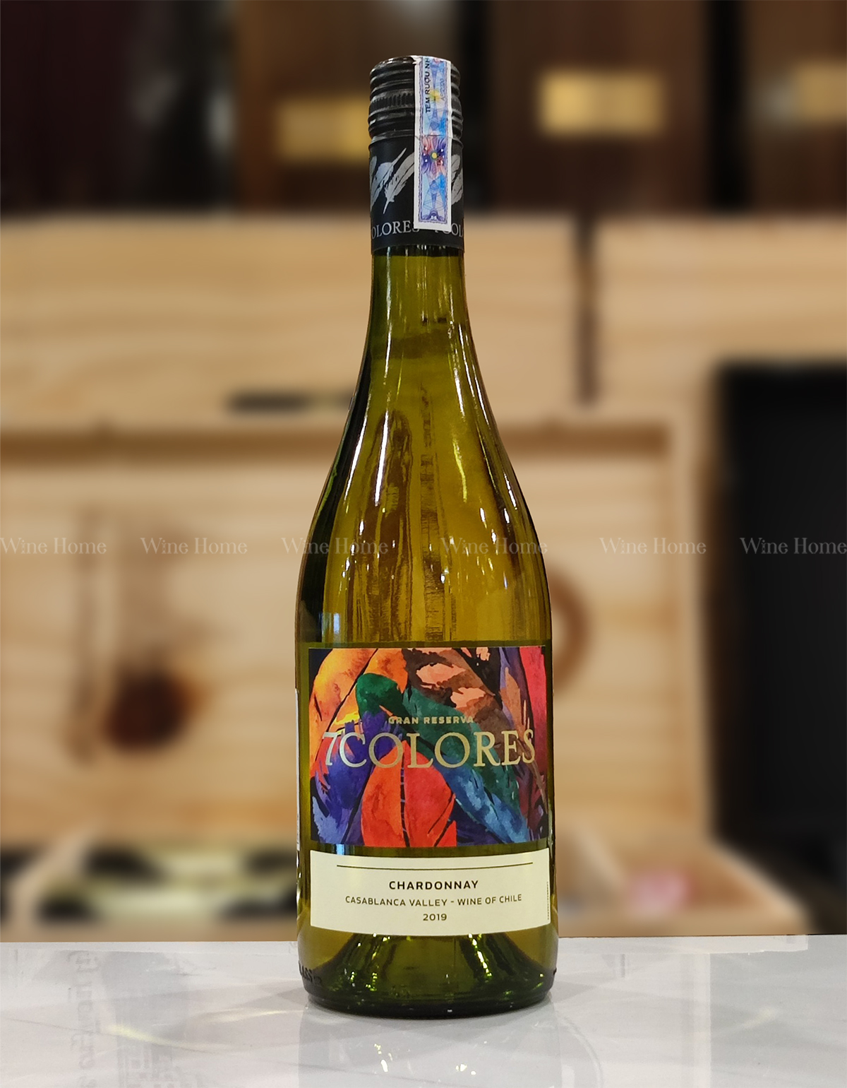 Rượu vang trắng : 7Colores Chardonnay Gran Reserva 13%