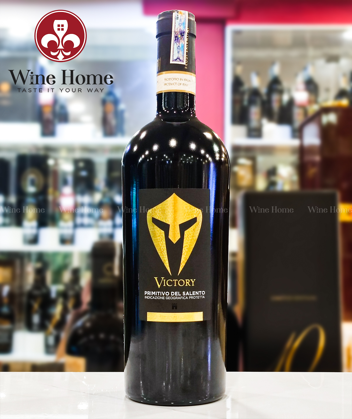 Rượu vang Ý : Victory Primitivo 14%