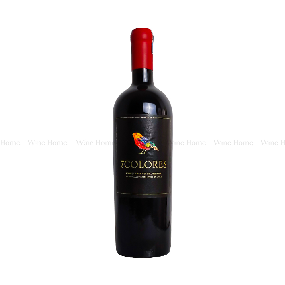 Rượu vang Chile 7Colores Cabernet Sauvignon Icon wine 14,5%