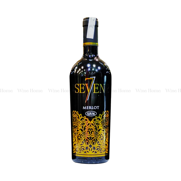 Rượu vang Ý Seven7 Merlot 15,5%