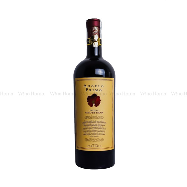 Rượu vang Ý ANGELO PRIMO Nero Di Troia Paradiso 15%