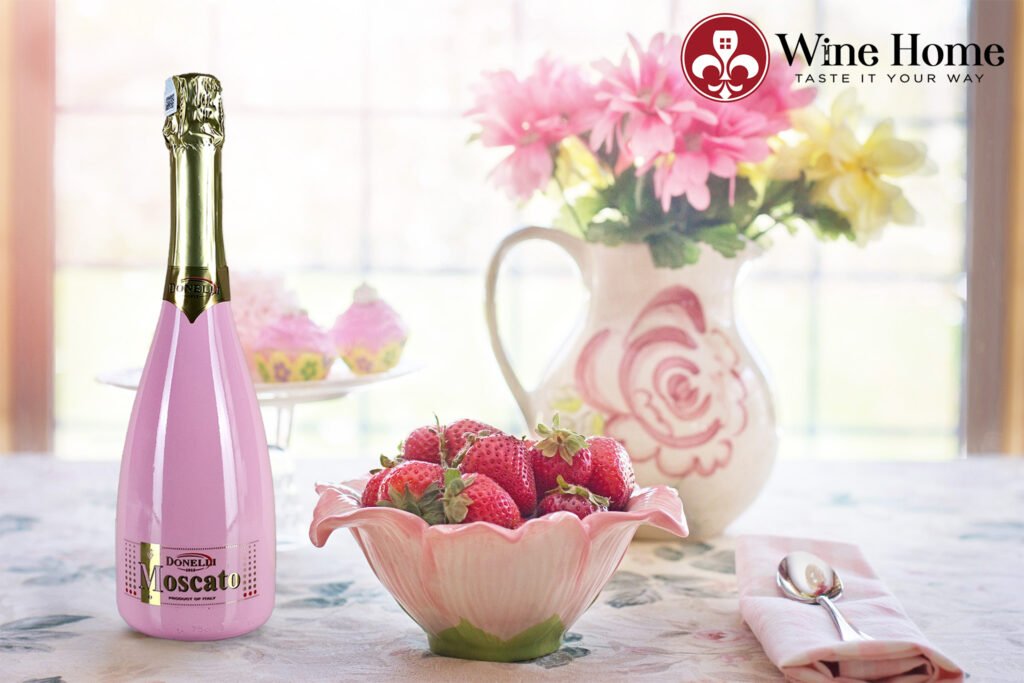 Đón hè sảng khoái cùng Donelli Moscato | Rượu Vang Wine Home rose1 | Rượu Vang Wine Home