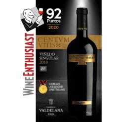 Rượu Vang Tây Ban Nha Centvm Vitis – Tinh Hoa Vang Từ Vùng Rioja, Đậm Đà Phong Cách Tây Ban Nha | Rượu Vang Wine Home 1a Centvm vitis premio Wine enthusiast 2020 | Rượu Vang Wine Home