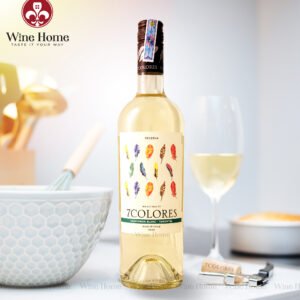 rượu vang trắng 7colores sauvignon blanc - torontel reserva