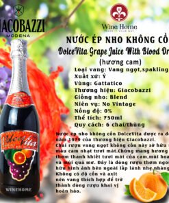 TT RUOU DOLCEVITA CAM | Rượu Vang Wine Home