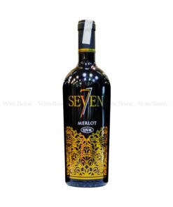 rượu vang ý seven7 merlot