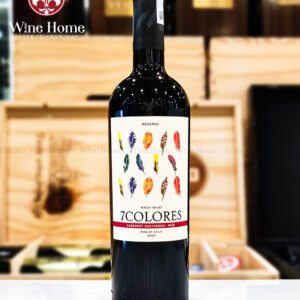 Rượu Vang Chile 7Colores Reserva Cabernet Sauvignon – Pais | Đậm Đà Cá Tính Từ Maule Valley | Rượu Vang Wine Home Rượu Vang Chile 7Colores Reserva Cabernet Sauvignon – Pais