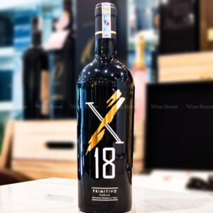 Rượu Vang Ý X18 Primitivo Puglia – Vang Đỏ Mạnh Mẽ Đậm Vị Miền Nam | Rượu Vang Wine Home Rượu Vang Ý X18 Primitivo Puglia