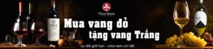 mua vang đỏ tặng vang trắng