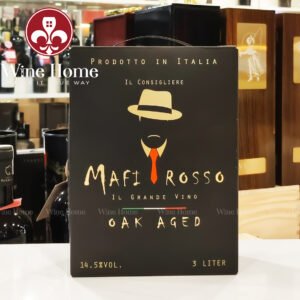Rượu Vang Bịch MAFI ROSSO 3L – Vang Đỏ Nhẹ Dễ Uống Cho Mọi Bữa Tiệc | Rượu Vang Wine Home Rượu Vang Bịch MAFI ROSSO 3L