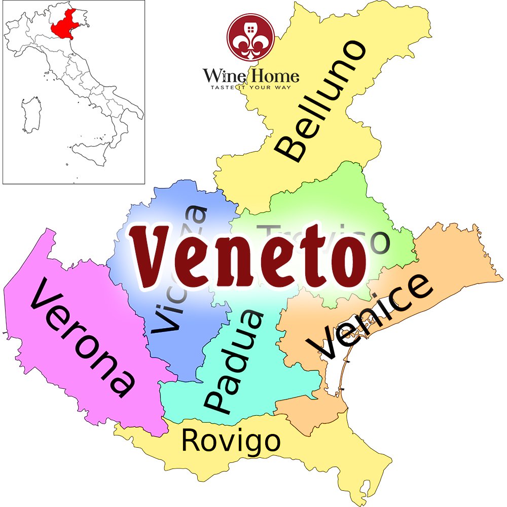vùng làm vang veneto