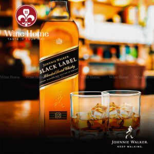 Rượu Whisky : JOHNNIE WALKER BLACK LABEL 750ml