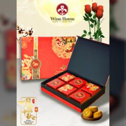 Hộp quà bánh trung thu cao cấp Trăng Vàng Phú Quý