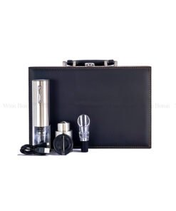 Bộ mở vang điện hộp da 5 món