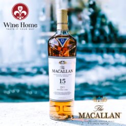 Macallan 15 Double Cask – Tuyệt Tác Single Malt Ngọt Dịu, Sang Trọng | Rượu Vang Wine Home macallan 15 double cask