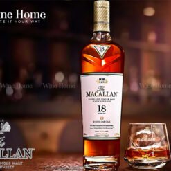 Macallan 18 Sherry Oak Cask – Tượng Đài Whisky Đậm Vị Gỗ Sồi & Sherry Ngọt Dịu | Rượu Vang Wine Home Rượu Whisky : Macallan 18 Sherry Oak Cask