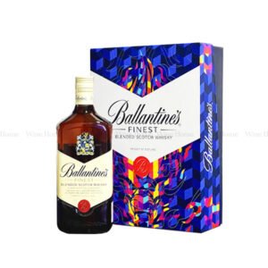 Rượu whisky : Ballantines Finest hộp quà 700ml