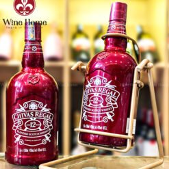Chivas Regal 12 Đỏ 1500ml Kèm Kệ Đỡ – Rượu Whisky Sang Trọng, Quà Tặng Đặc Biệt | Rượu Vang Wine Home Rượu Whisky : Chivas Regal 12 đỏ 1500ml