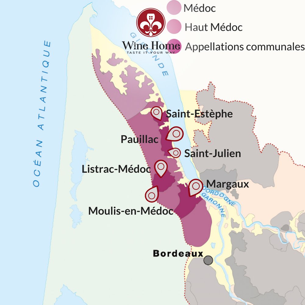 Vùng làm vang Medoc - Bordeaux | Wine Home Rượu Vang Nhập Khẩu medoc - bordeaux