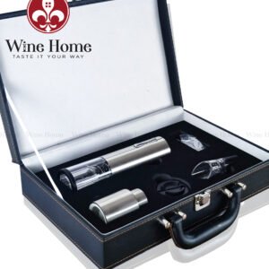 Bộ mở vang điện hộp da 5 món