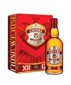 Rượu Whisky : Chivas Regal 12 hộp quà đỏ