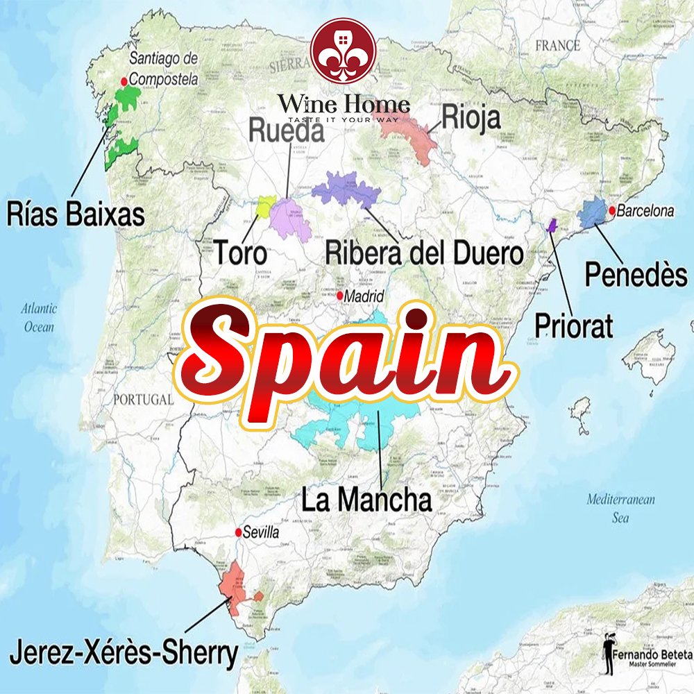 Khám phá rượu vang Tây Ban Nha | Rượu Vang Wine Home khám phá rượu vang tây ban nha