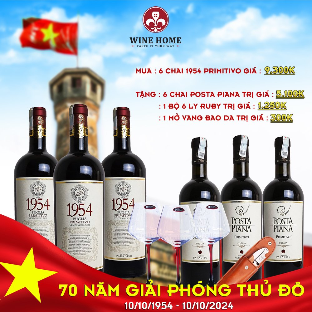 Khuyến mại chào mừng giải phóng Thủ Đô | Wine Home Rượu Vang Nhập Khẩu giải phóng thủ đô