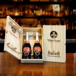 Hộp quà rượu vang 2 chai rượu vang ngọt không cồn Dolce Vita