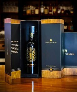 ộp quà rượu vang 1 chai rượu vang Ý Trinity Primitivo