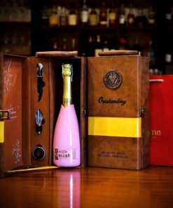 Hộp quà rượu vang 1 chai rượu vang hồng Donelli Moscato Rose