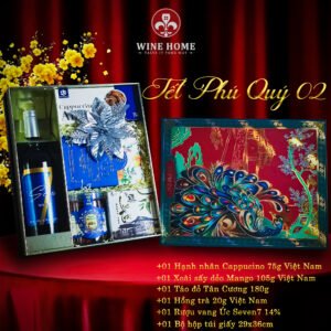Hộp quà tết cao cấp 2025 Tết Phú Quý