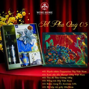 Hộp quà tết cao cấp 2025 Tết Phú Quý