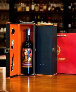 Hộp quà rượu vang 1 chai rượu vang ngọt Venus Rosso Semi Dolce