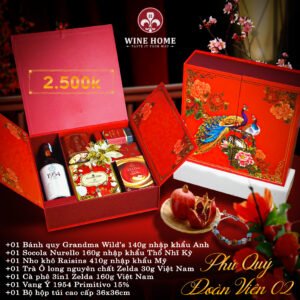 Hộp quà tết cao cấp 2025 Phú Quý Đoàn Viên 02